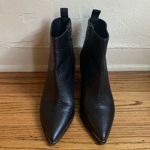 Acne Studios Loma Grained Ankle Boots